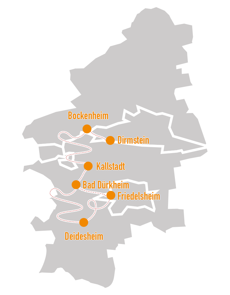 Karte Bad Duerkheim Dirmstein
